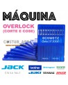 Agulhas Para Máquina de Costura Overlock Industrial (Corte e Cose) - Schmetz