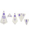 14" Mariner's Compass Template Set