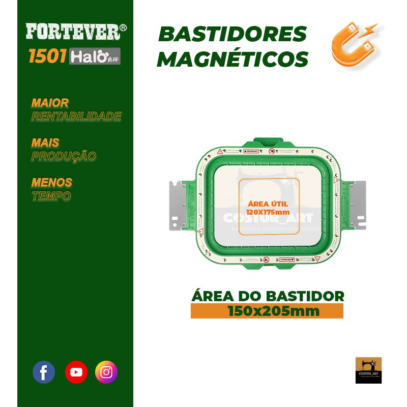 Bastidor Magnético "MaggieFrame" 150x205mm