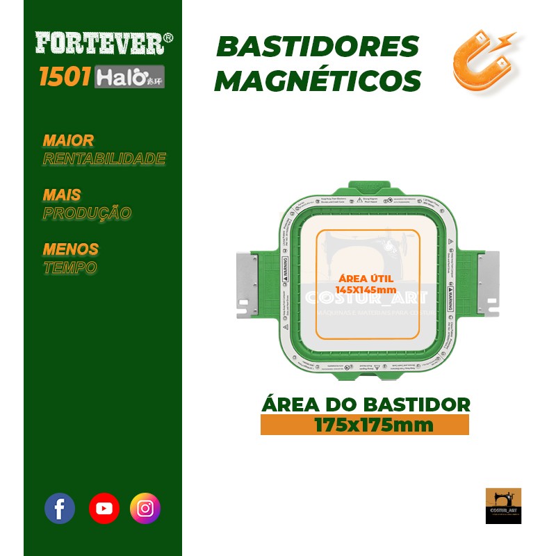 Bastidor Magnético "MaggieFrame" 175x175mm