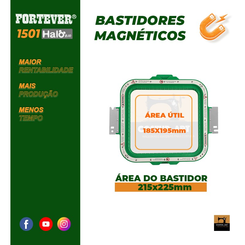 Bastidor Magnético "MaggieFrame" 215x225mm