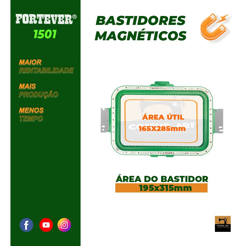 Bastidor Magnético "MaggieFrame" 195x315mm