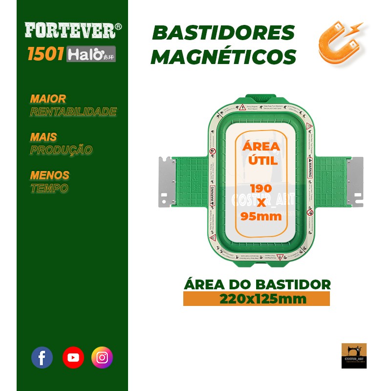 Bastidor Magnético "MaggieFrame" 220x125mm