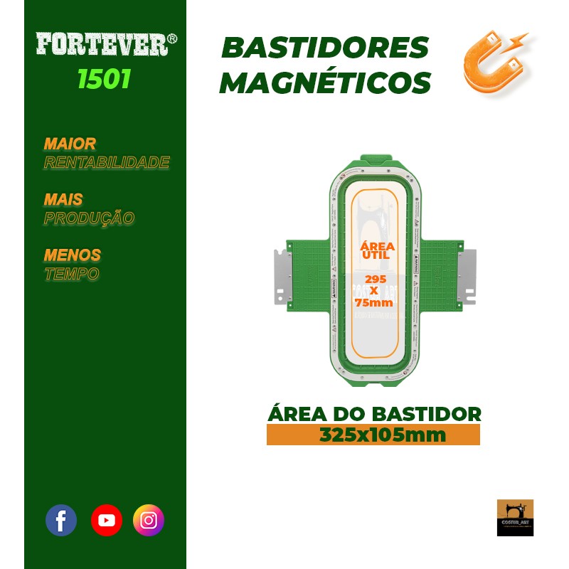 Bastidor Magnético "MaggieFrame" 325x105mm