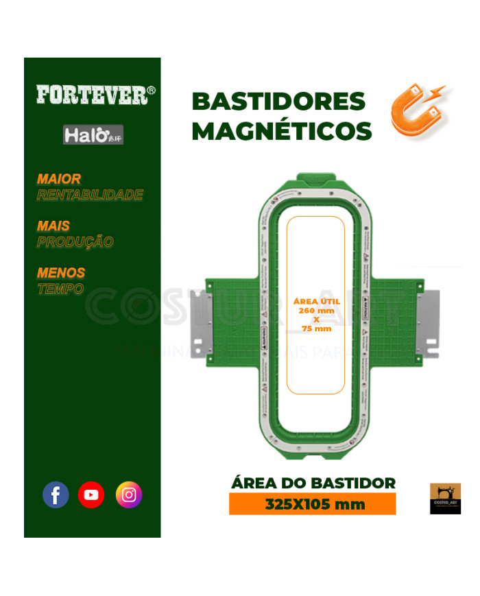 Bastidor Magnético "MaggieFrame" 325x105mm