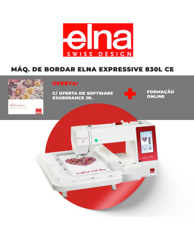 ELNA eXuberance Jr. Software + Formação Online