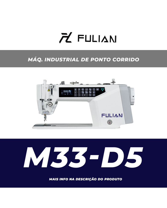 FULIAN M33-D5 Máquina de Costura Ponto Corrido
