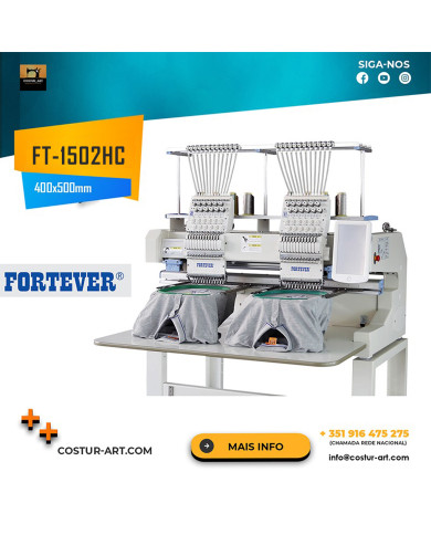 Máquina de Bordar FORTEVER FT-1502HC(400x500mm)