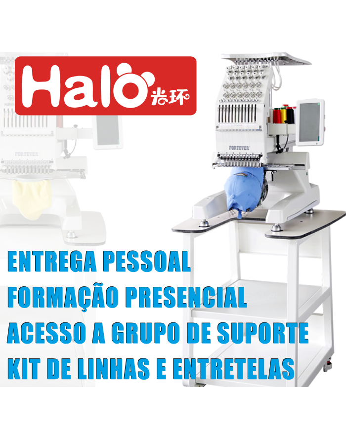 Máquina de Bordar FORTEVER HALO-100