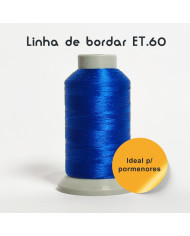 Linhas de Bordar á Máquina - Polyester ET.60 (1500M) p/ Pormenores