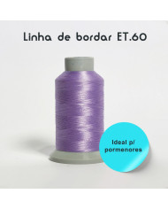 Linhas de Bordar á Máquina - Polyester ET.60 (1500M) p/ Pormenores