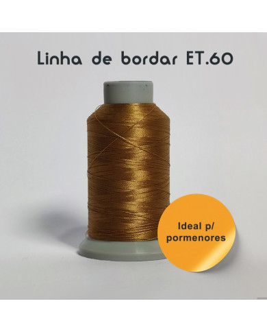 Linhas de Bordar á Máquina - Polyester ET.60 (1500M) p/ Pormenores