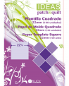 Molde Patchwork Quadrado 22mm 100uni - IDEAS